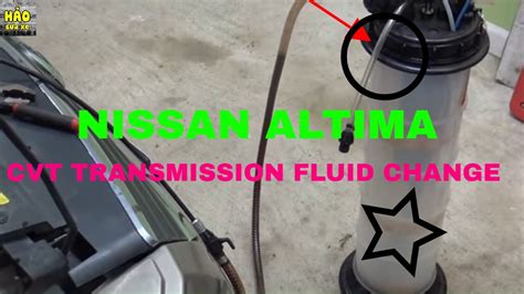 2013 nissan altima 2.5 s transmission fluid