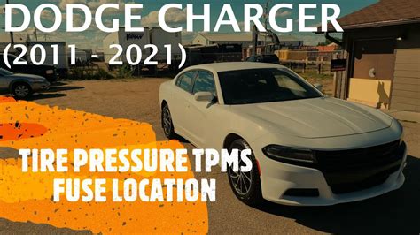 Dodge Charger Tpms Reset