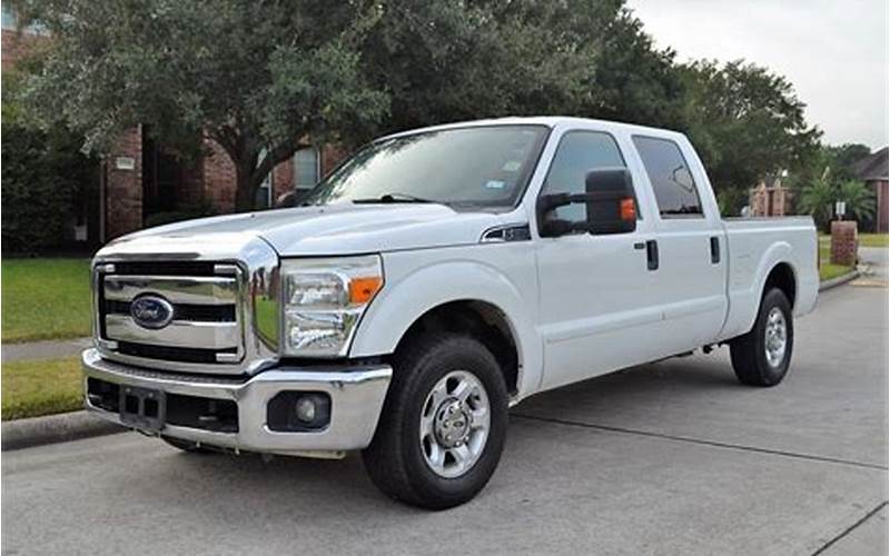 2014 Ford F250 Xl Crew Cab 4X4 Pickup Safety Features