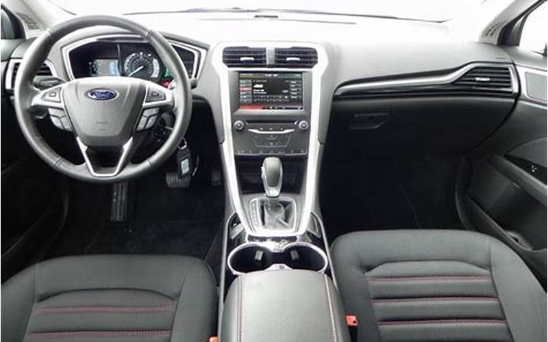2014 Ford Fusion Se Interior