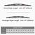 2014 dodge charger wiper blades size