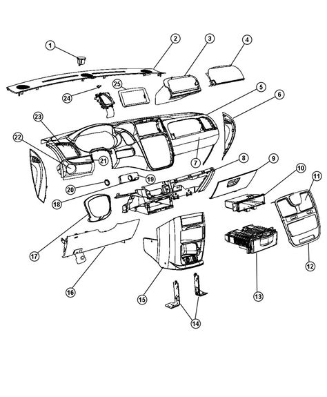 2014 dodge grand caravan parts diagram
