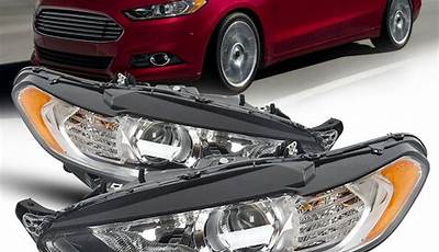 2014 Ford Fusion Headlights