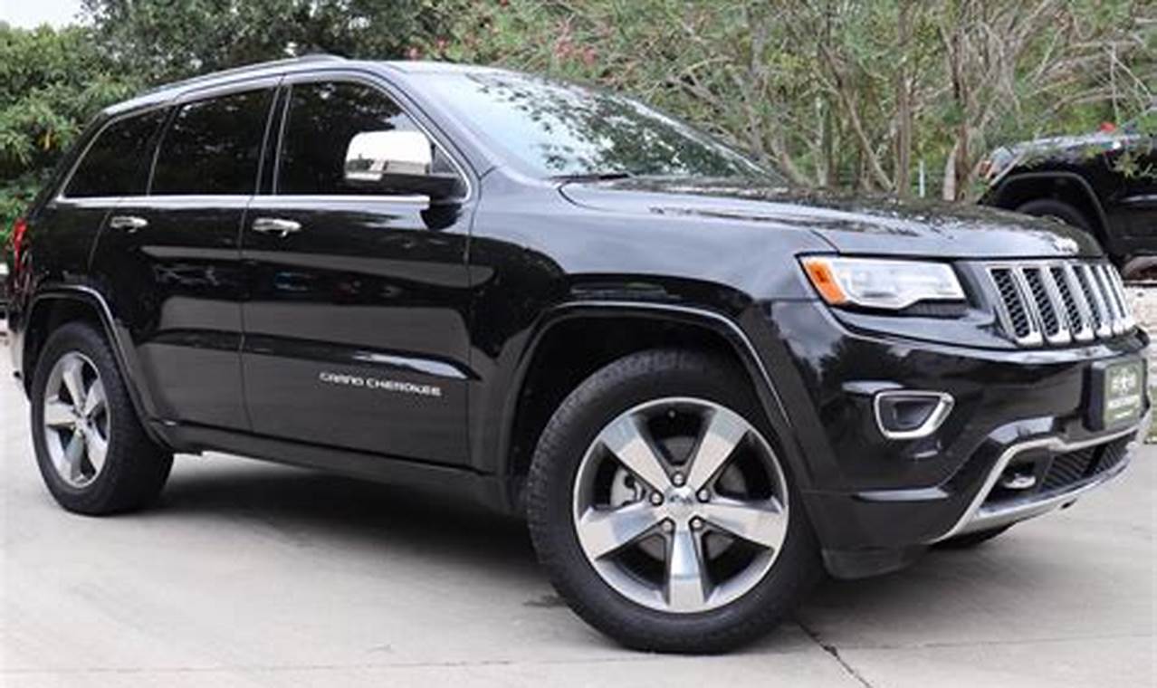 2014 jeep grand cherokee overland for sale
