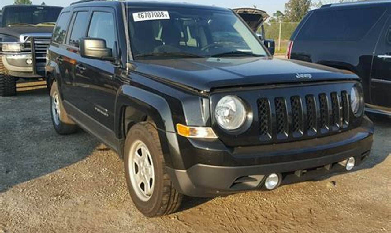 2014 jeep patriot wrecked parts for sale