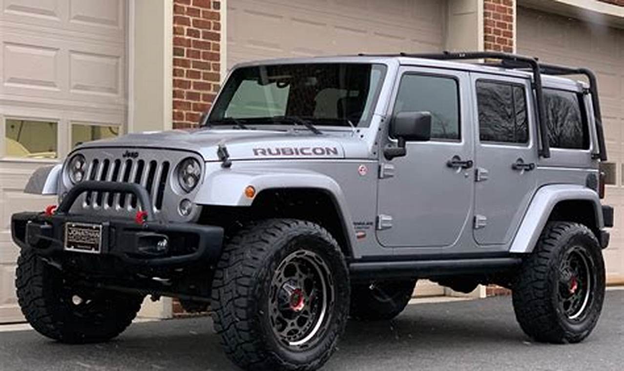 2014 jeep wrangler unlimited rubicon x for sale