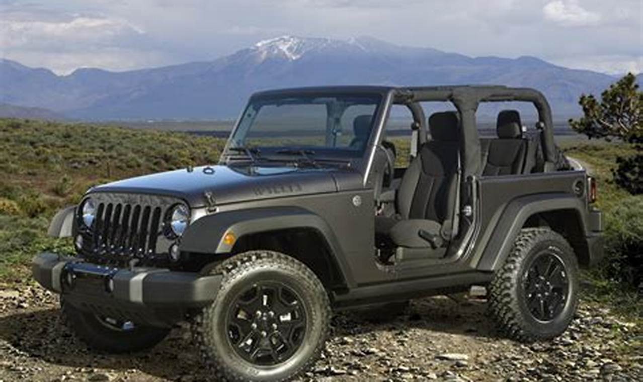 2014 jeep wrangler willys wheeler edition for sale