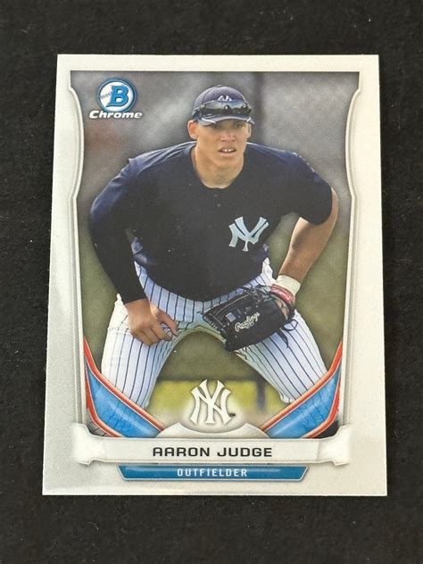 2014 Bowman Bowman Chrome Draft Top Prospect Rookie Aaron Judge Lot of