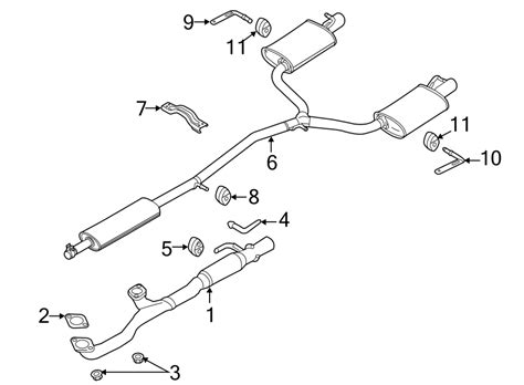 2014 ford explorer xlt exhaust diagram