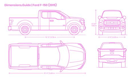 2014 ford f-150 dimensions