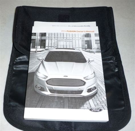 2014 ford fusion titanium owners manual