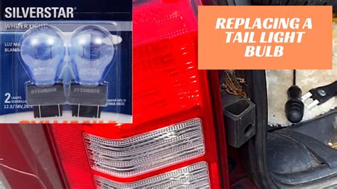 2014 jeep patriot tail light bulb replacement