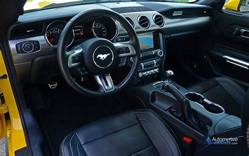 2015 Ford Mustang Gt 50Th Anniversary Edition Interior