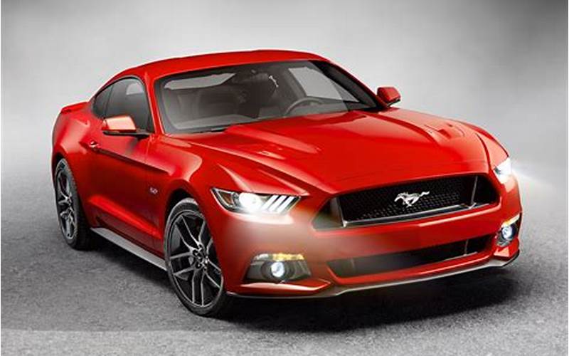 2015 Ford Mustang Gt Specifications