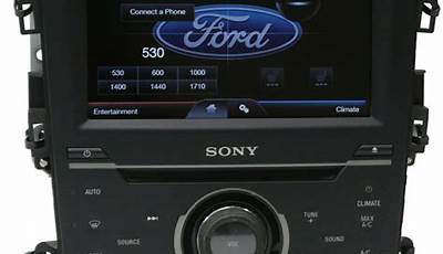 2015 Ford Fusion Radio