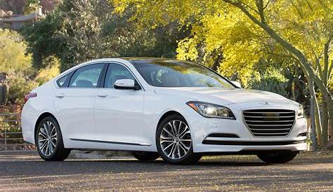 2015 Hyundai Genesis 3.8 4 Door Sedan Front View Car