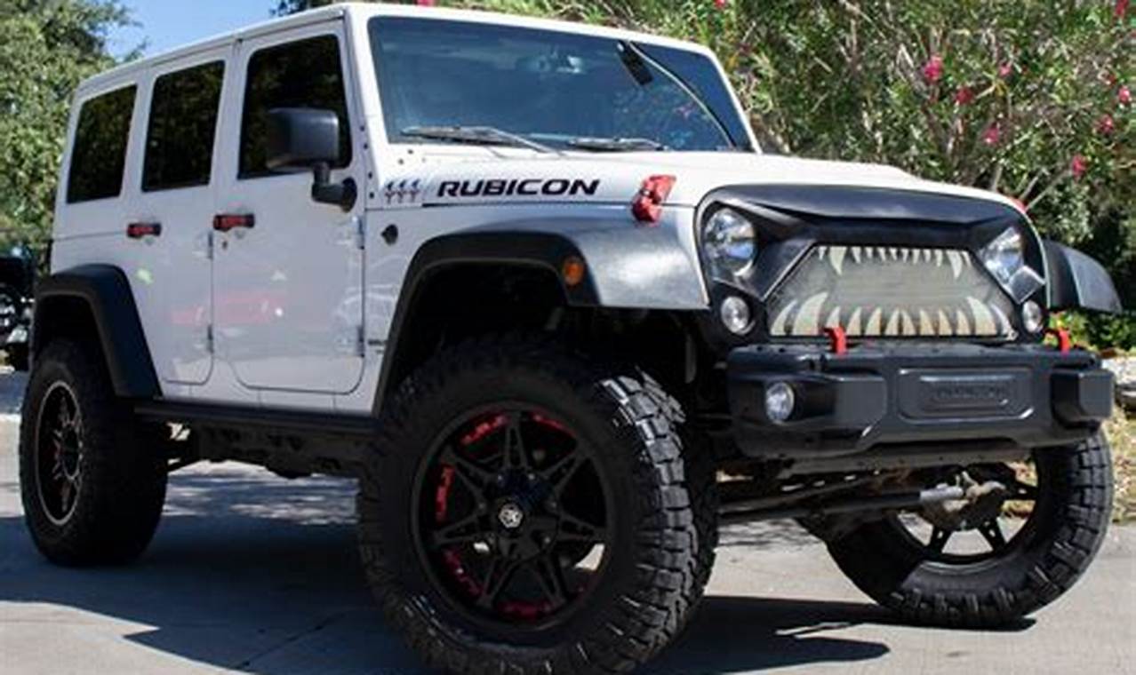 2015 jeep wrangler rubicon hard rock for sale