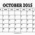 2015 october calendar