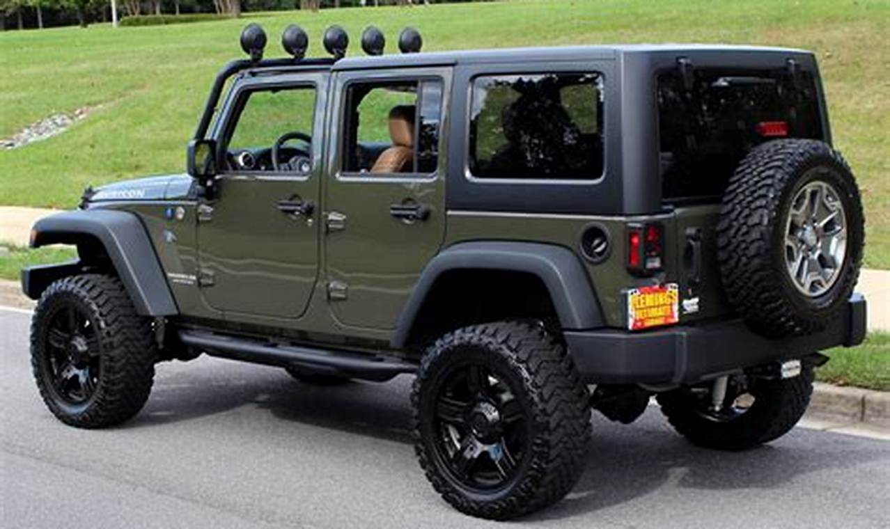 2015 rubicon jeep for sale