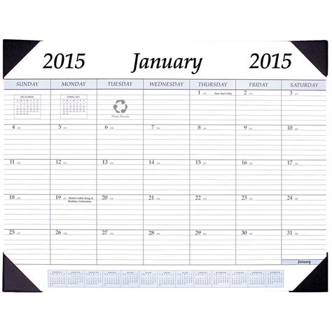 2015 Calendar Planner