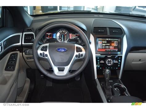 Infotainment system and dashboard of the 2015 Ford Explorer Limited