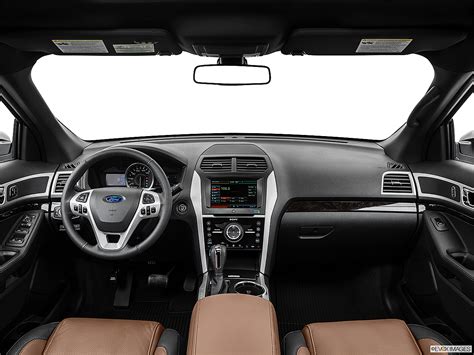 Spacious and luxurious interior of the 2015 Ford Explorer Limited