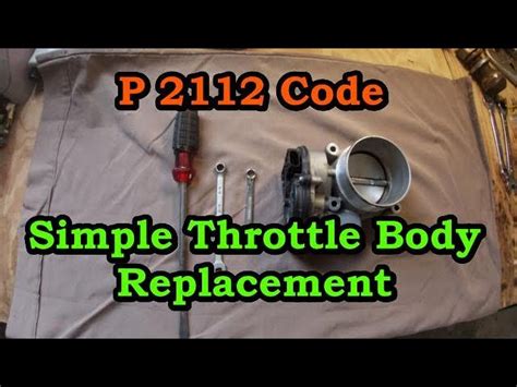 2015 Ford Expedition with check engine light on indicating P2112 code