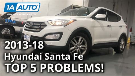 2015 hyundai santa fe sport problems