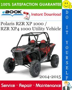 2015 Polaris Rzr Xp Service Manual