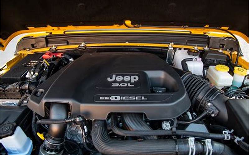 2016 Jeep Wrangler Unlimited Diesel Engine