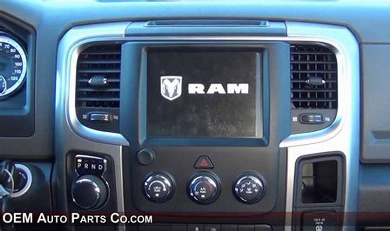 2016 Ram 2500 Radio Upgrade