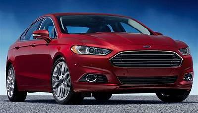2016 Ford Fusion Msrp