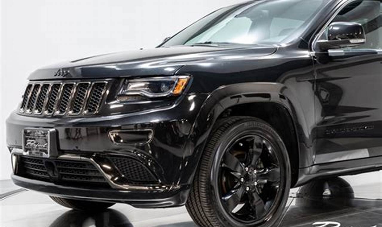 2016 jeep grand cherokee high altitude for sale