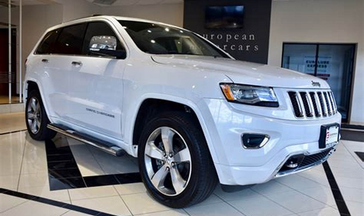2016 jeep grand cherokee overland for sale
