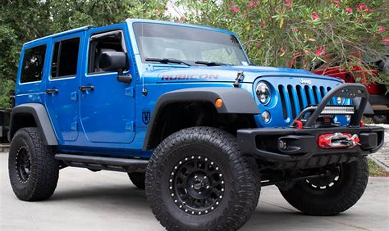 2016 jeep rubicon hard rock for sale