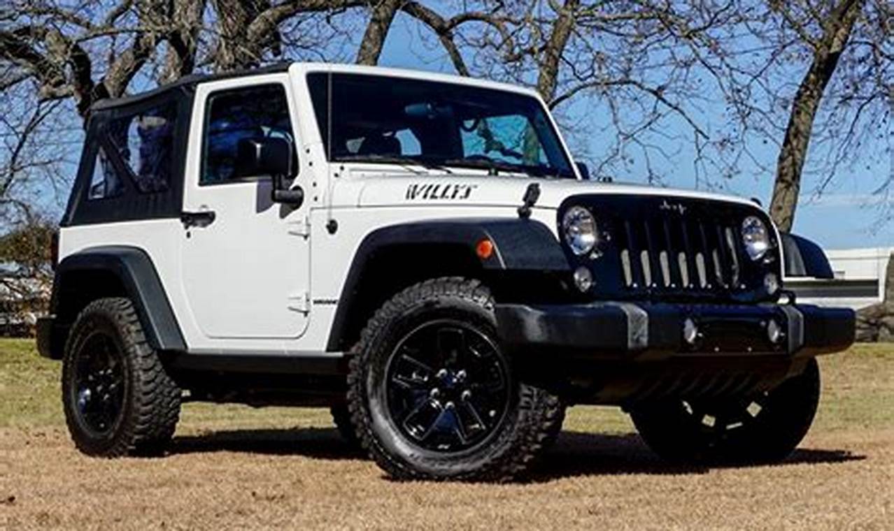 2016 jeep wrangler for sale