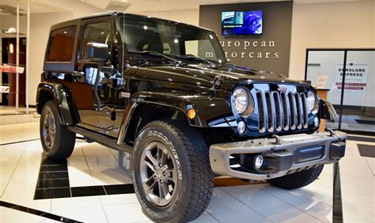 2016 jeep wrangler sahara for sale