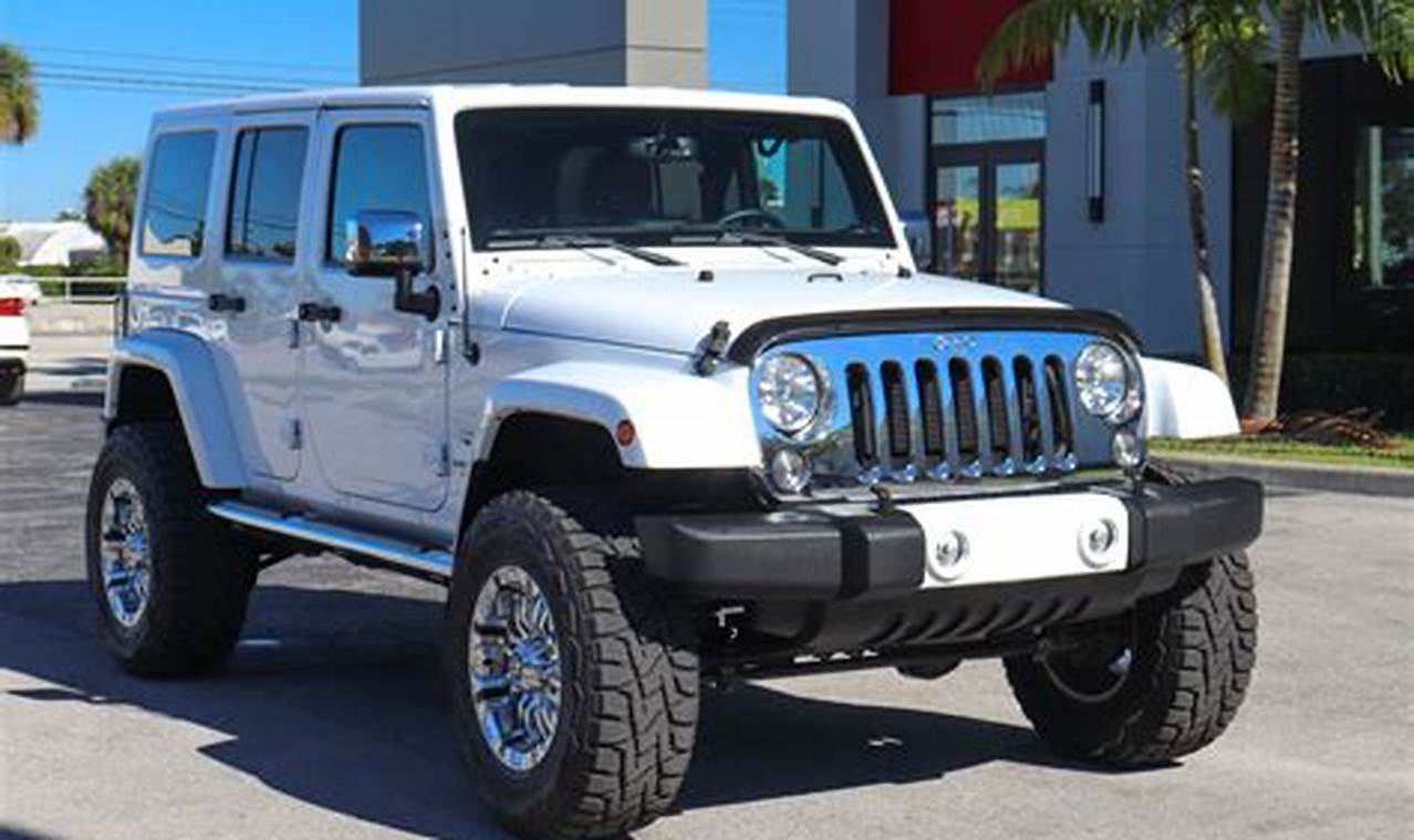 2016 jeep wrangler unlimited sahara for sale