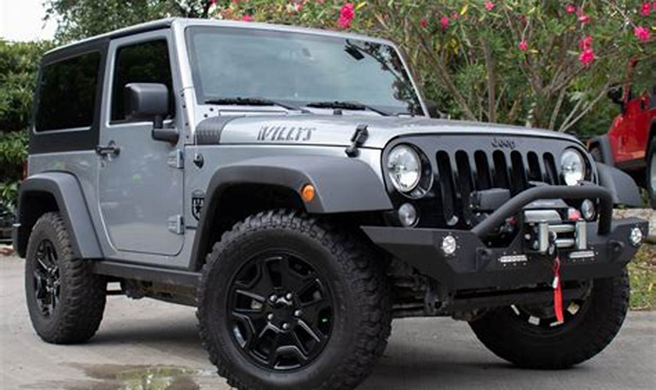 2016 jeep wrangler willys for sale