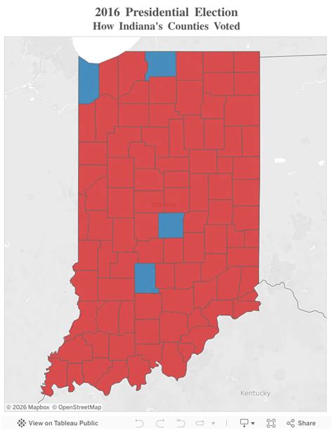 R Map Election INDIANA PCTPREGSMOKxxxx The B Square