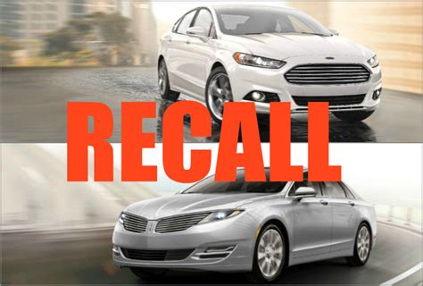 2016 ford fusion recalls by vin number