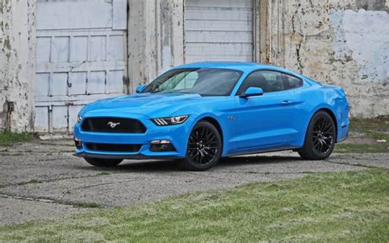 2017 Ford Mustang Models