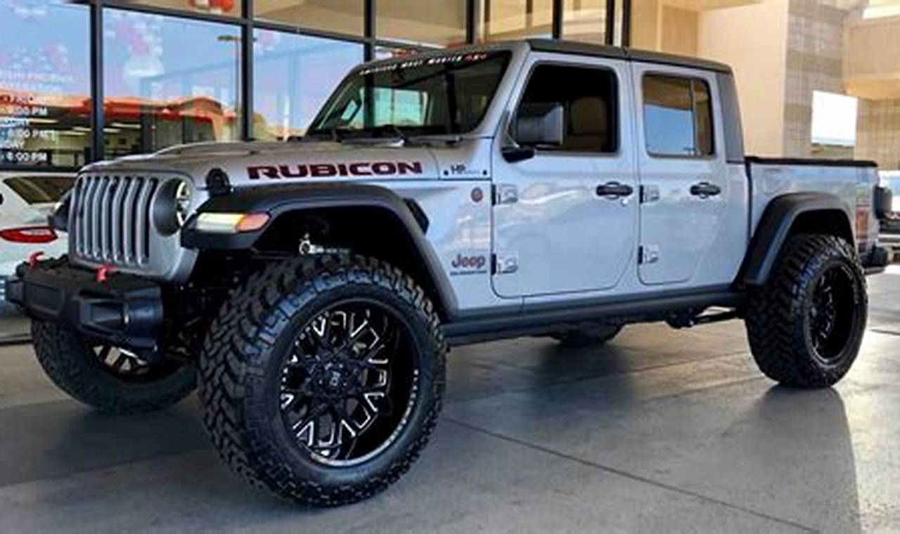 2017 jeep gladiator rubicon for sale