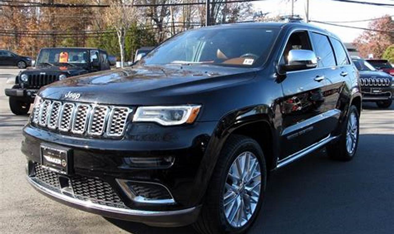 2017 jeep grand cherokee summit for sale
