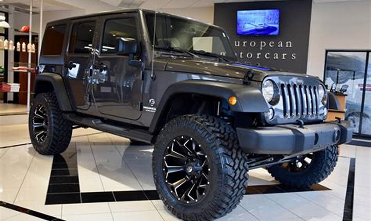 2017 jeep wrangler unlimited for sale