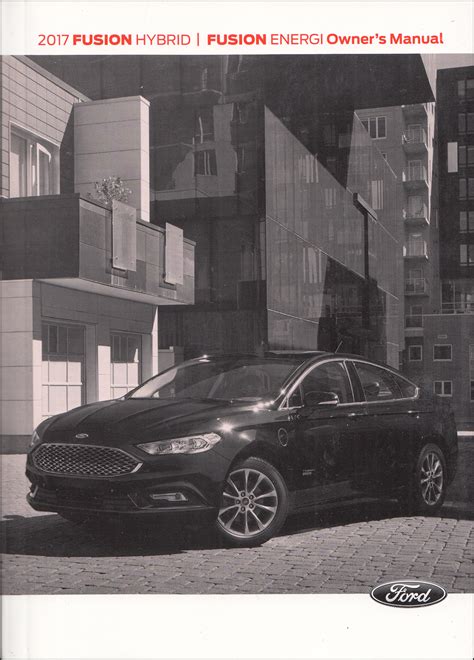 2017 ford fusion hybrid owners manual pdf
