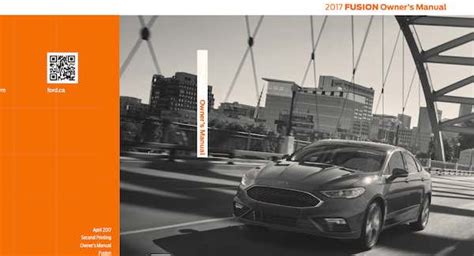 2017 ford fusion se owners manual