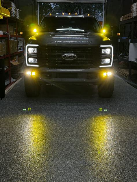 2017 ford super duty fog lights