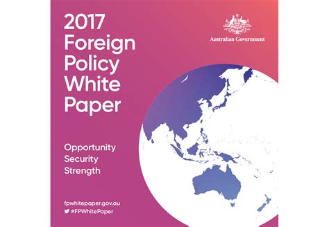 2017 foreign policy white paper australia