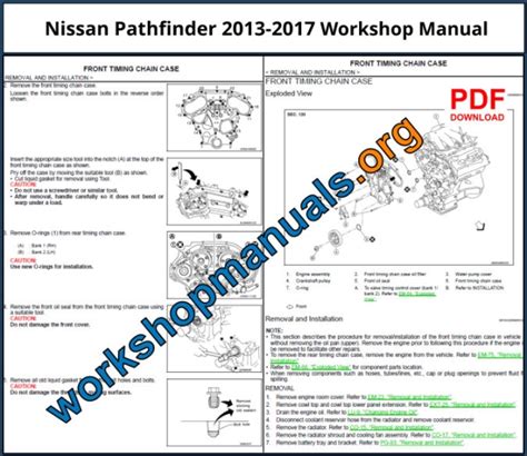 2017 nissan pathfinder repair manual
